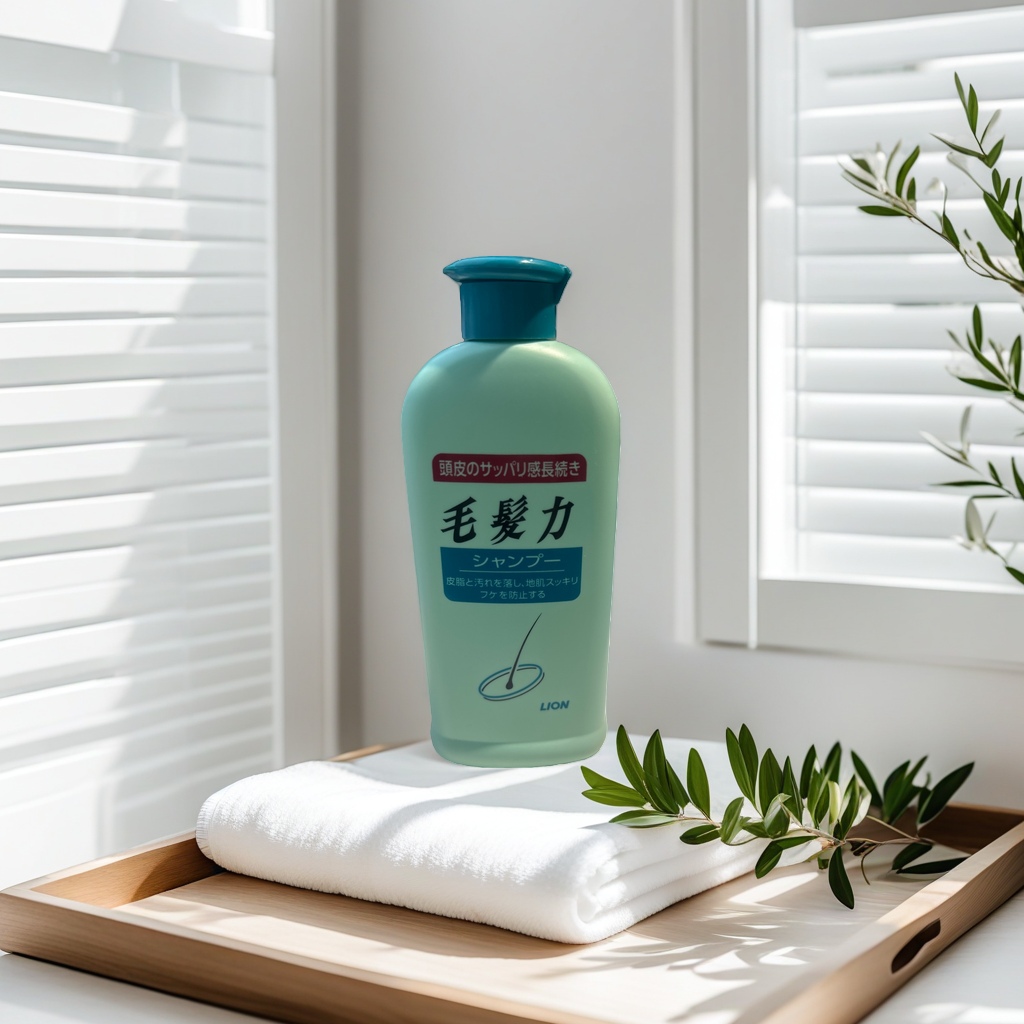 毛髮力绿色瓶身洗发水 清爽去屑强韧发根 details Picture