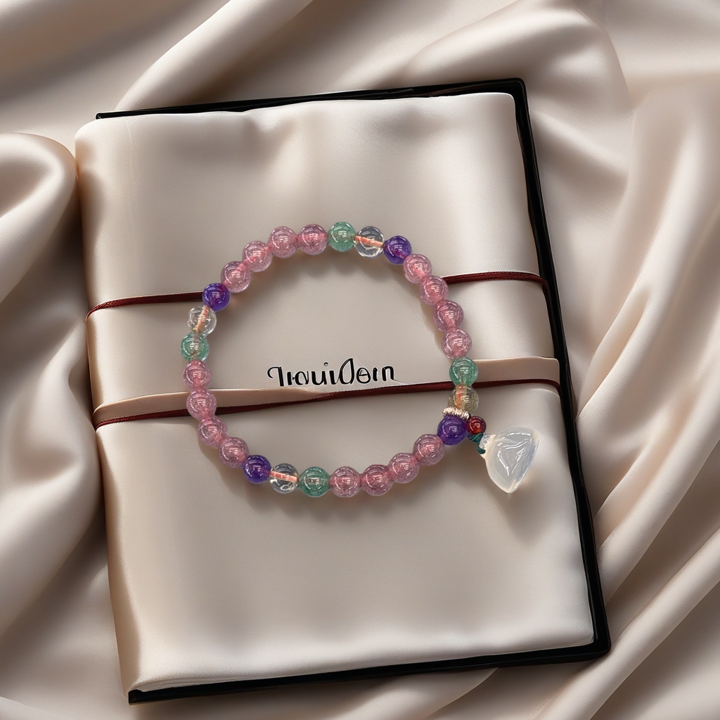Pulsera de cuentas coloridas pulsera trenzada de cuentas redondas coloridas accesorios de moda para mujer Application Scenario