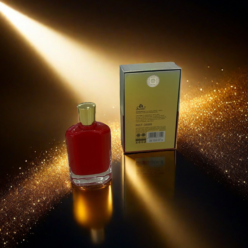 Red perfume bottle, perfume bottle, glass spray bottle, universal refill bottle, home fragrance accessories
