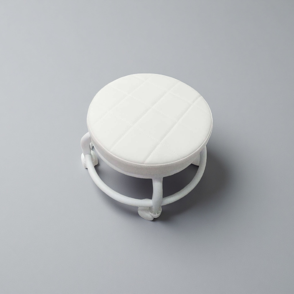 White round soft cushion stool, a comfortable home seat with anti-slip, silent and thickened seat cushion Application Scenario
