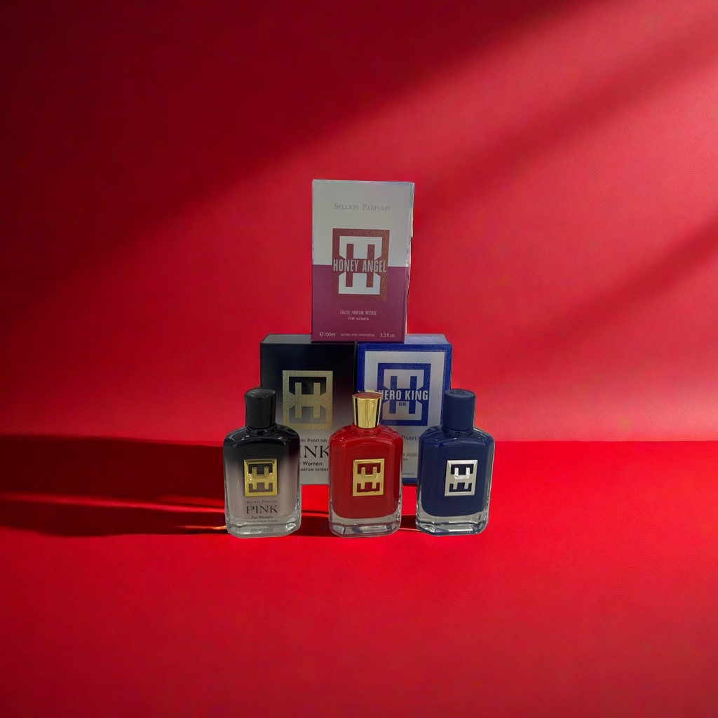 Three-bottle perfume gift box set, long-lasting fragrance, exquisite packaging box Application Scenario