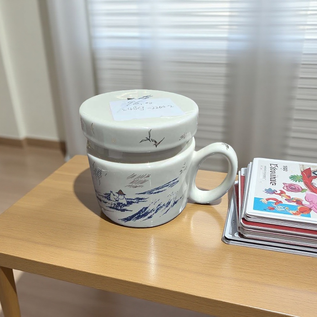 陶瓷杯 高温烧制釉面光滑家用办公水杯产品图