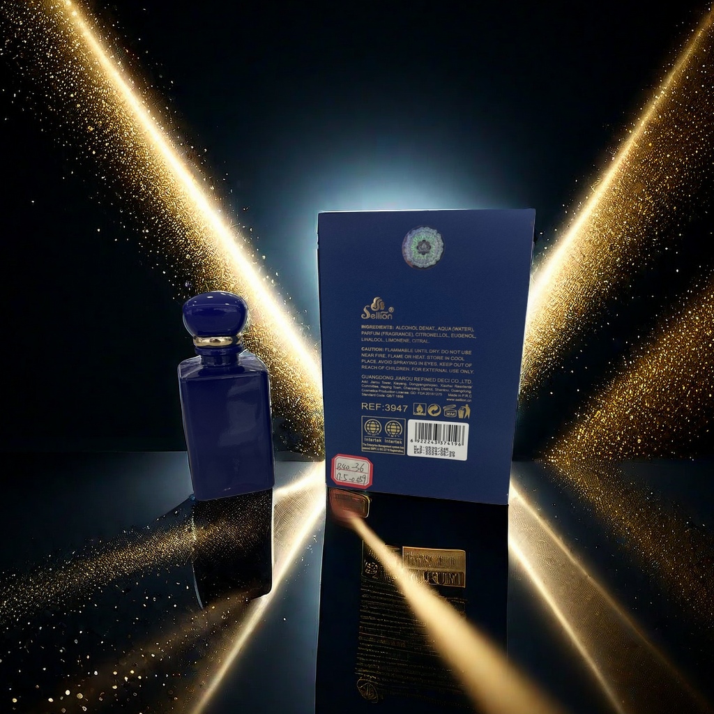 Artwork Artwork Perfume bottle set with packaging box Application Scenario