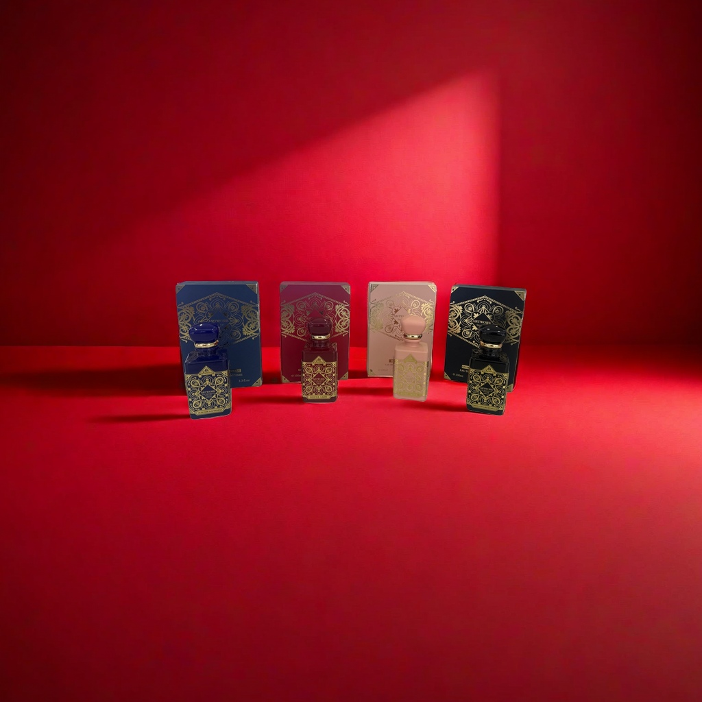 Four color series perfume bottle sets with exquisite packaging boxes Application Scenario