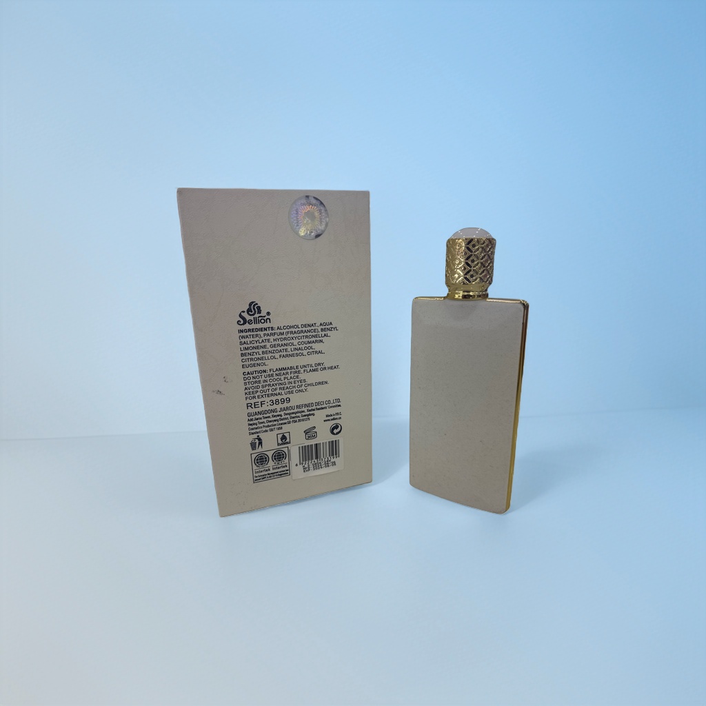 Luxury Velvet Intensely White perfume limited edition perfume bottle and box Application Scenario