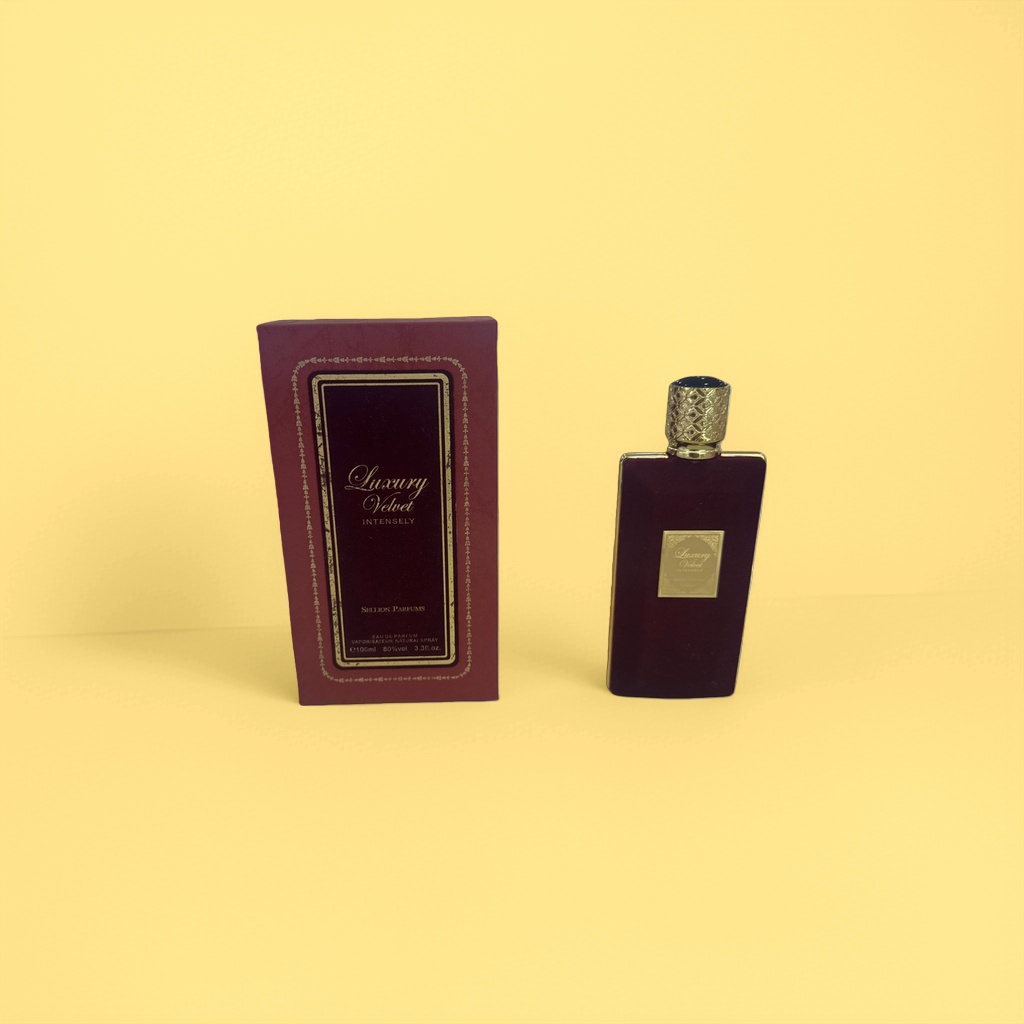 Luxury Velvet INTENSELY perfume 100ml perfume bottle and box complete