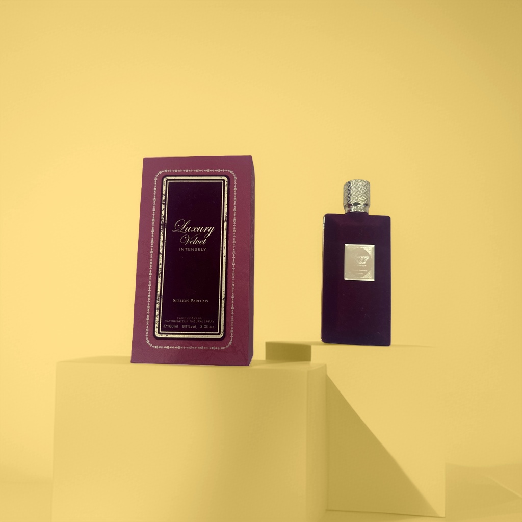 Luxury Velvet INTENSELY perfume 100ml perfume bottle and box complete Application Scenario