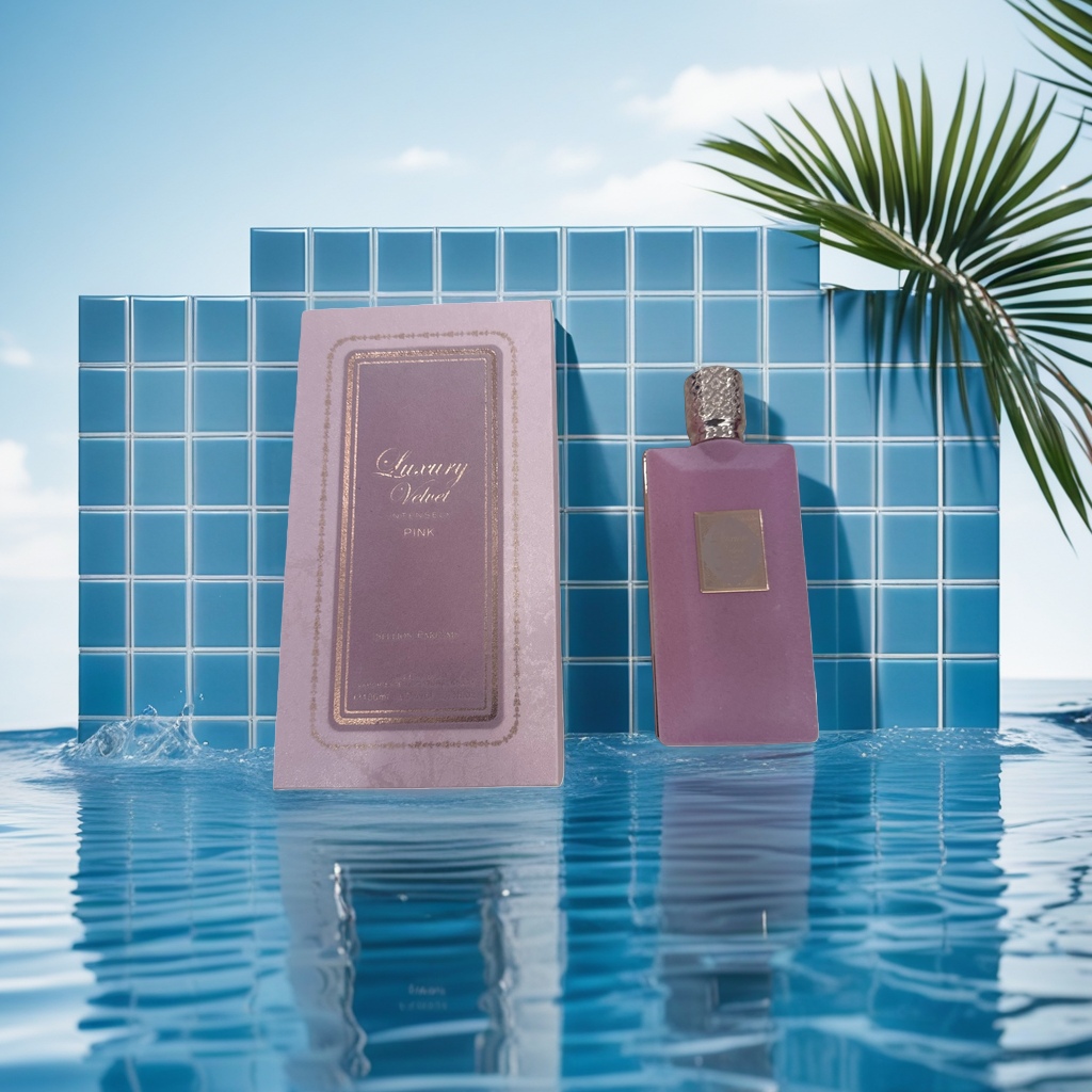 Perfume bottle, glass spray bottle, 100ml empty bottle, replaceable, portioned, portable details Picture