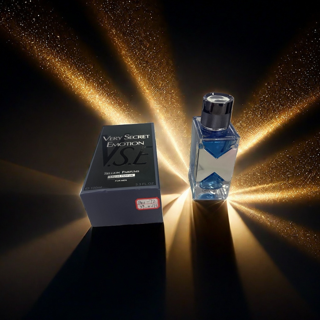 Very Secret Emotion Perfume 50ml perfume bottle with original packaging box Application Scenario