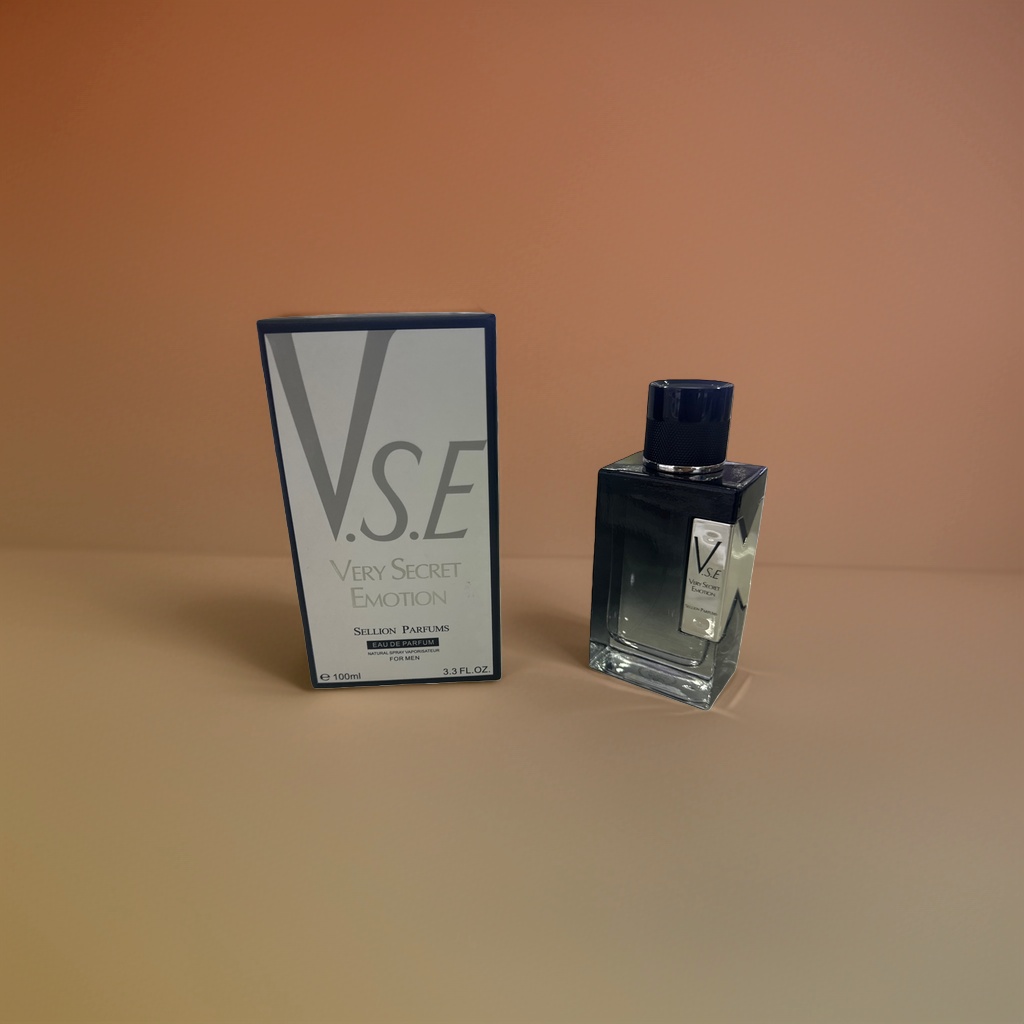 V.s. Very Secret Emotion Perfume 50ml Perfume Bottle and Packaging box details Picture