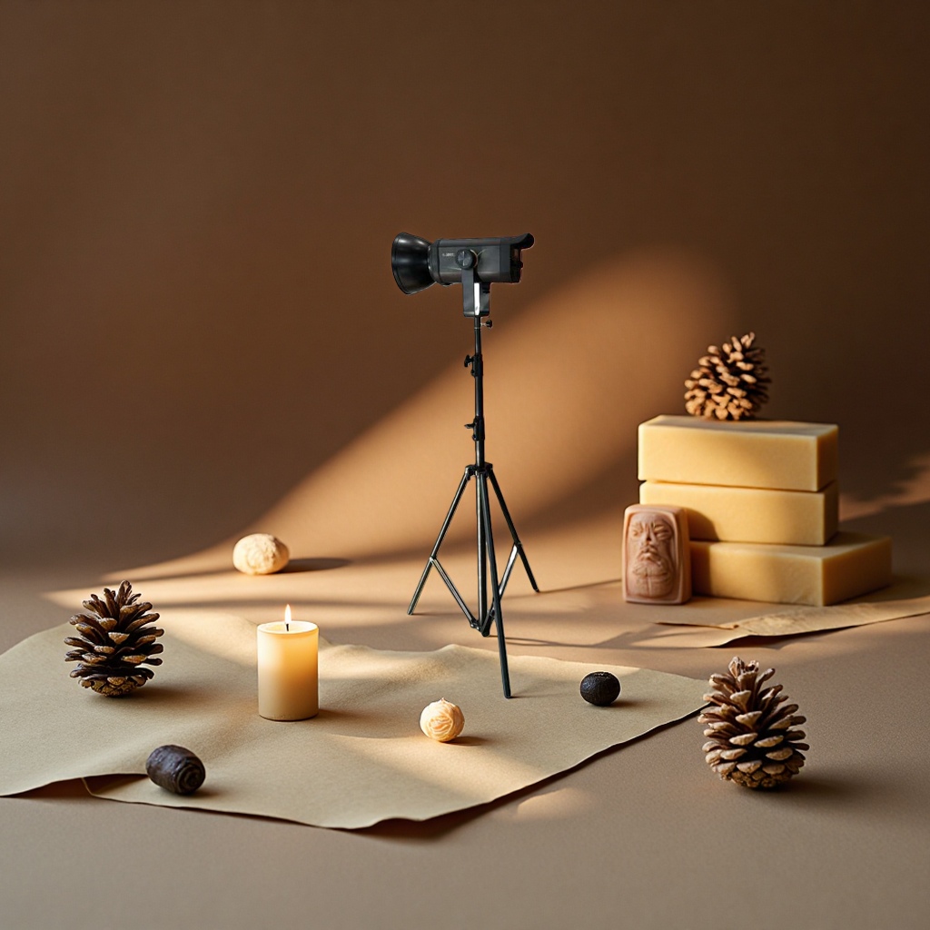 Photography light LED portable fill light three-color temperature adjustable soft light stand set details Picture