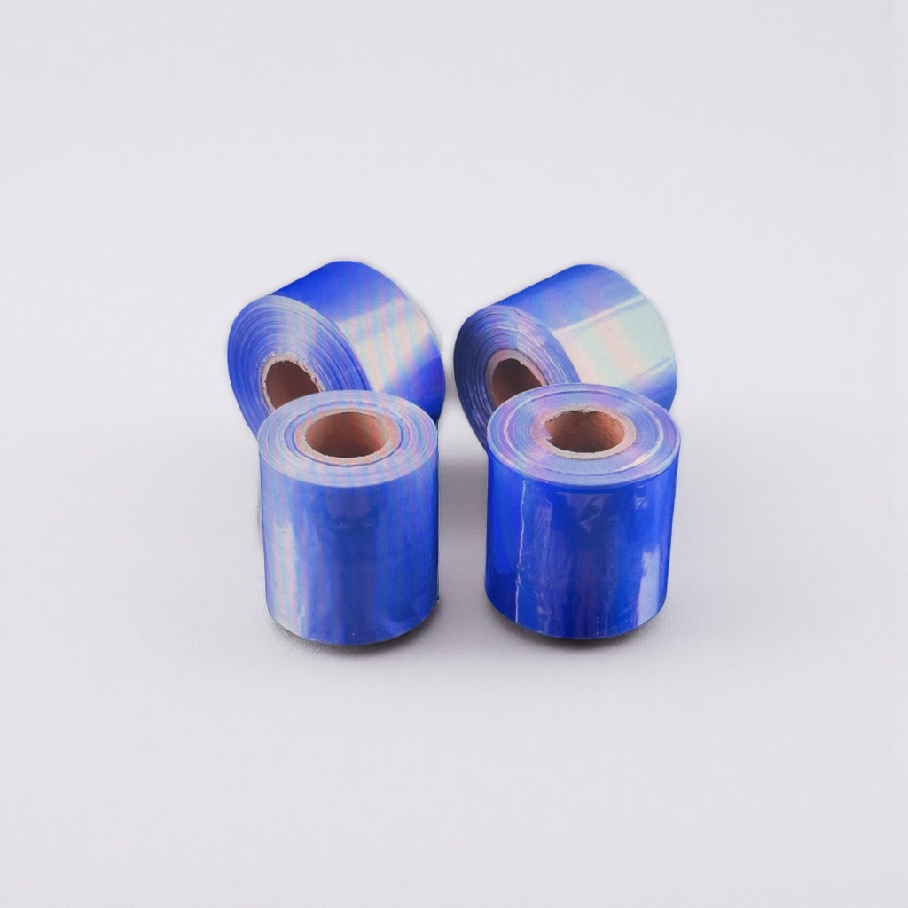 Blue PVC film roll is an industrial waterproof and moisture-proof transparent soft roll material Specification image