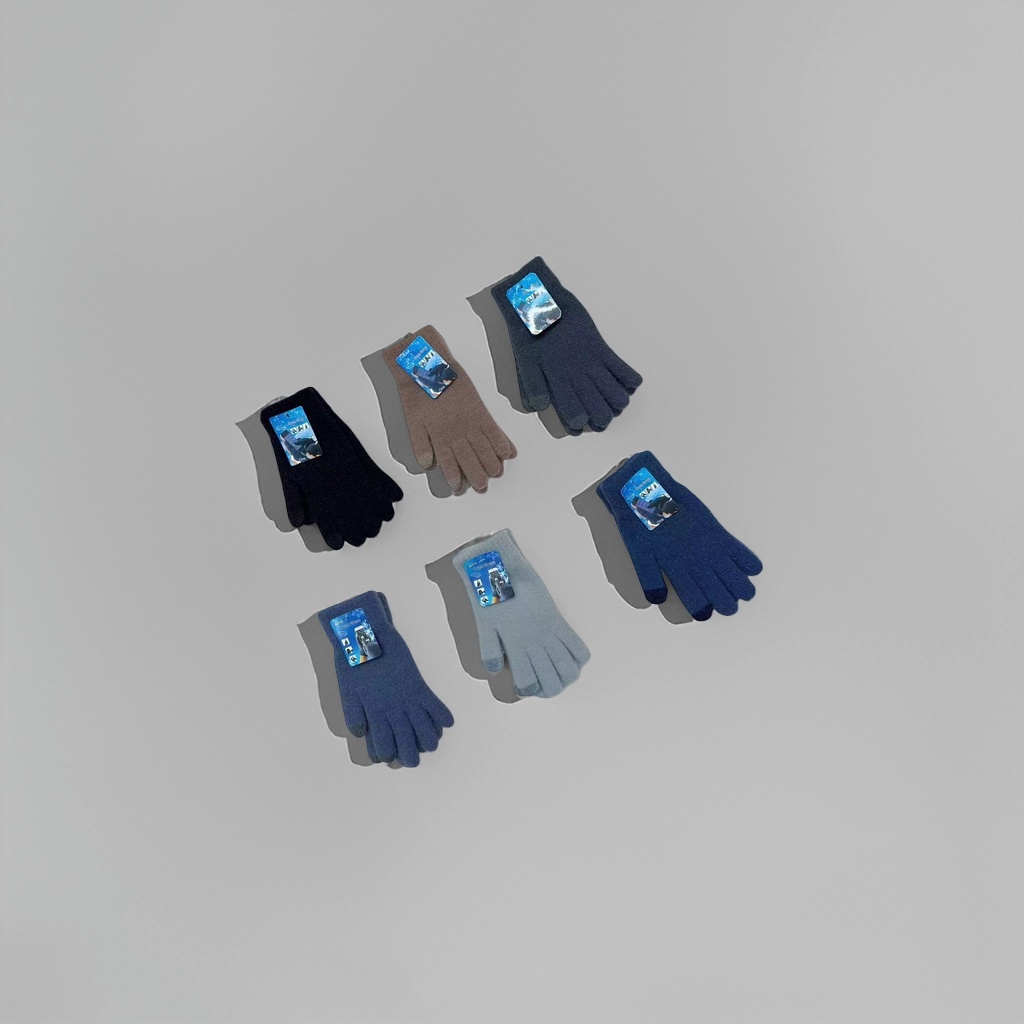Finger touch screen gloves for winter warmth and cold protection, fingertip sensitive gloves details Picture