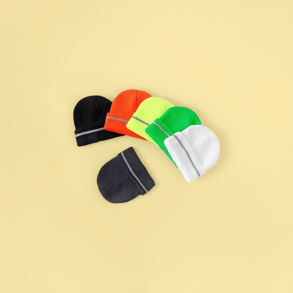 Colorful knitted hat, warm woolen hat, suitable for all seasons, casual and versatile. 201835160 Specification image