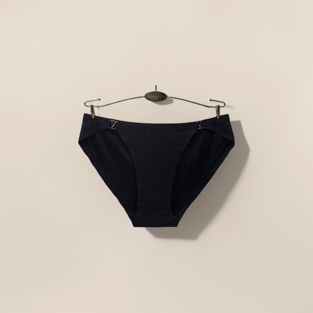 Black underwear for women, breathable and comfortable triangular underwear for export details Picture