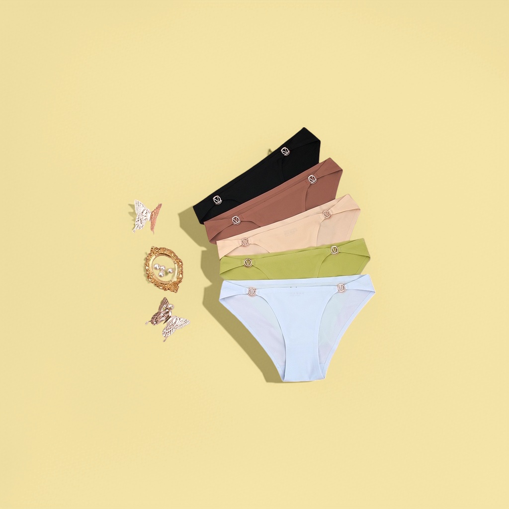 Comfortable and skin-friendly underwear for export wholesale of women's briefs details Picture
