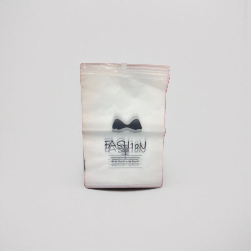 White plastic bag with fashionable bow pattern hand-held shopping bag, eco-friendly thickened version Application Scenario