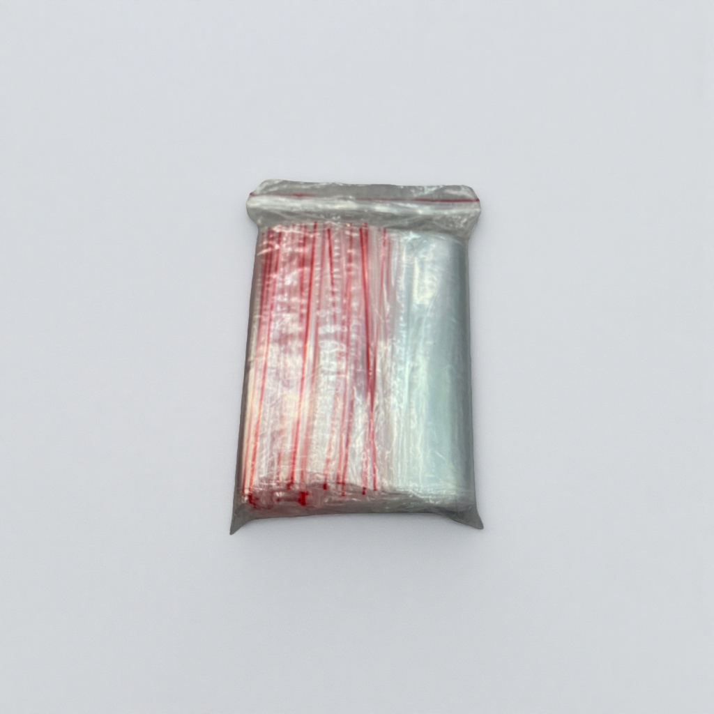 100 pieces of thickened and tear-resistant transparent plastic bags, food-grade sealed bags Application Scenario