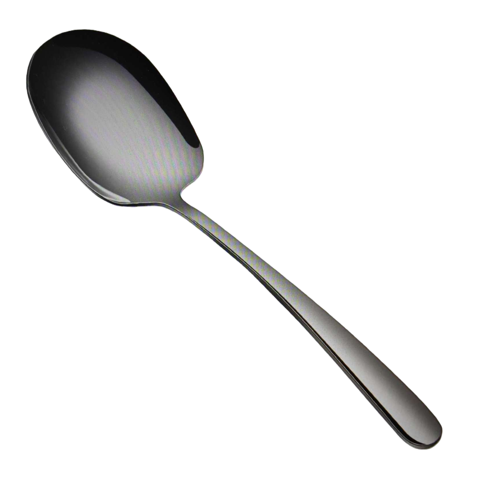 Stainless steel long-handled spoons, household kitchen spoons, durable and rust-proof round-head soup spoons Item Picture