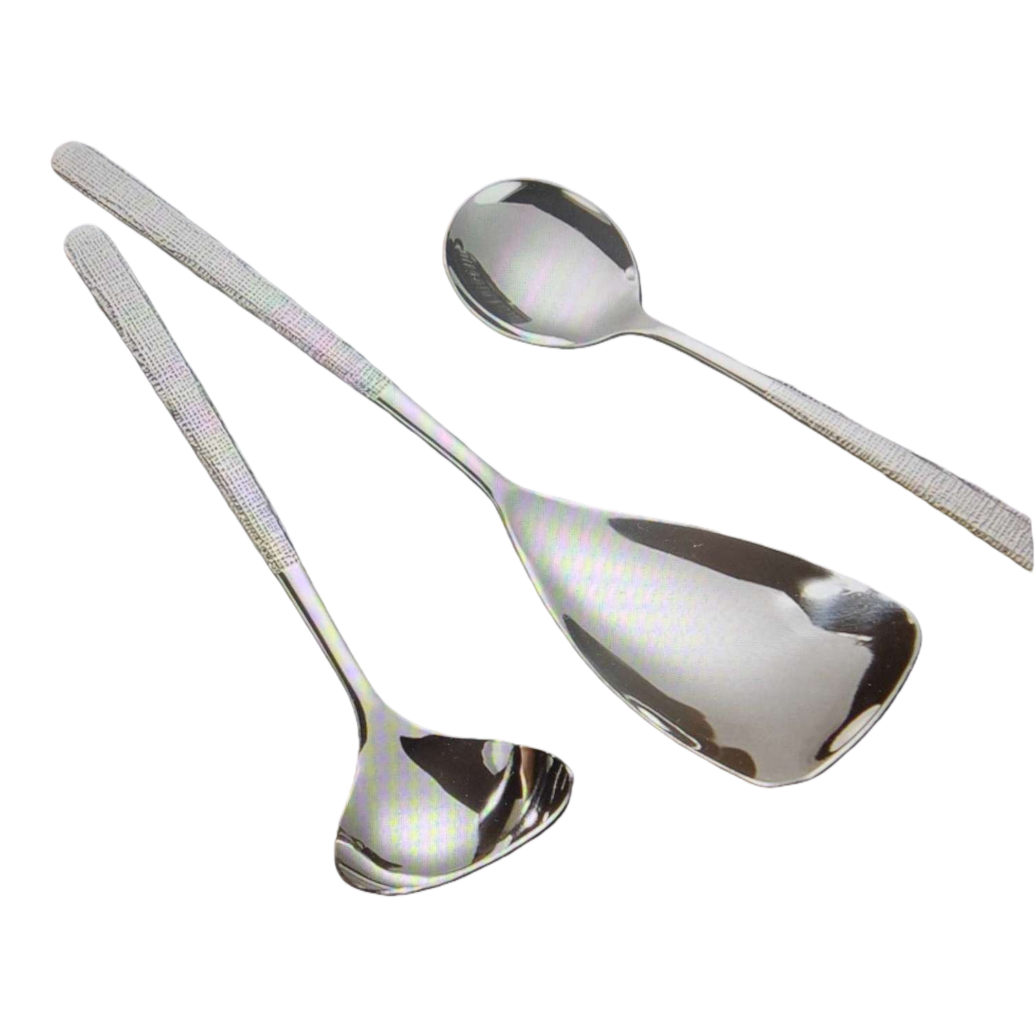 Stainless steel spoons, household thickened anti-slip spoons, soup spoons, rice spoons, kitchen tableware Item Picture