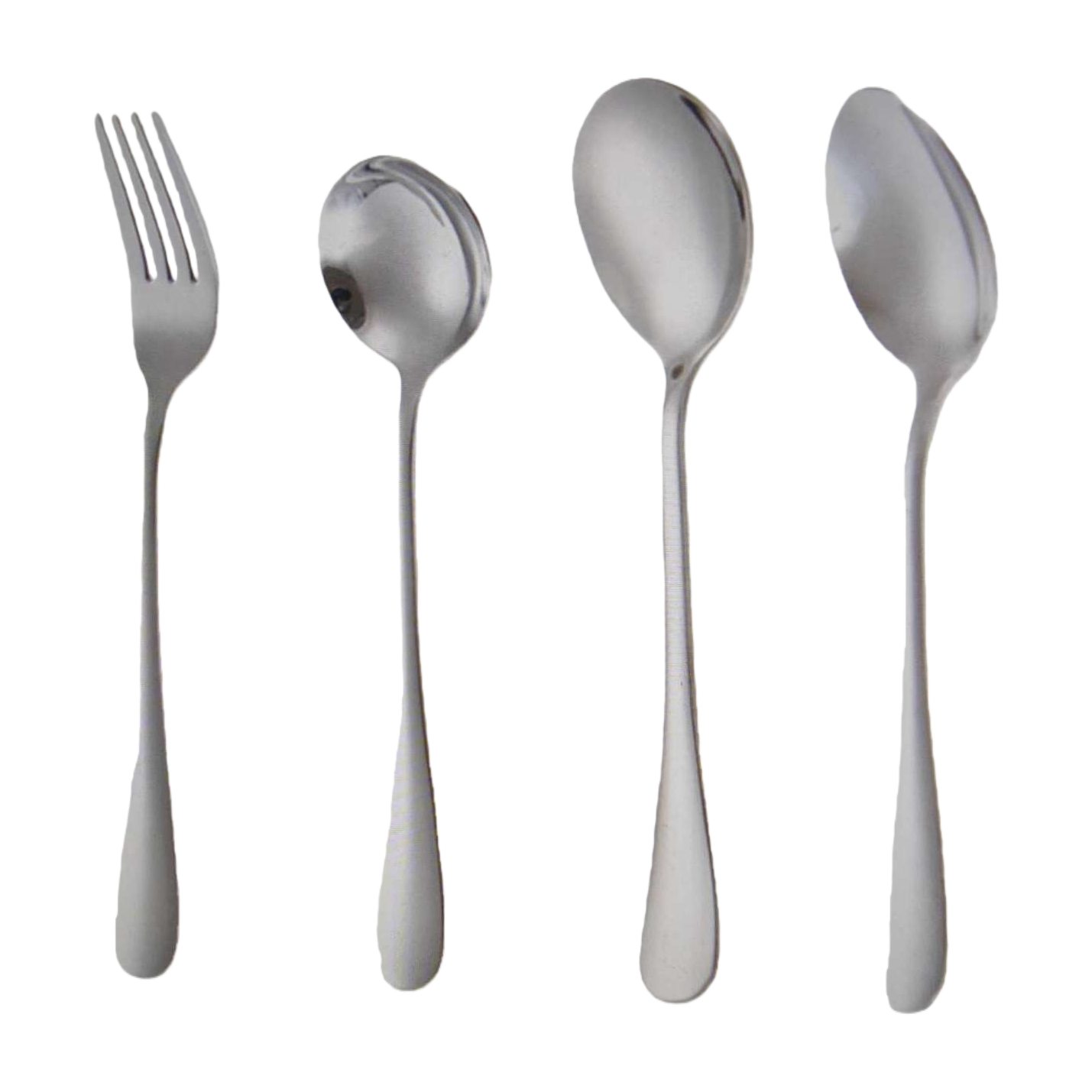 Stainless steel tableware set for forks and spoons, portable and simple style for home use Item Picture