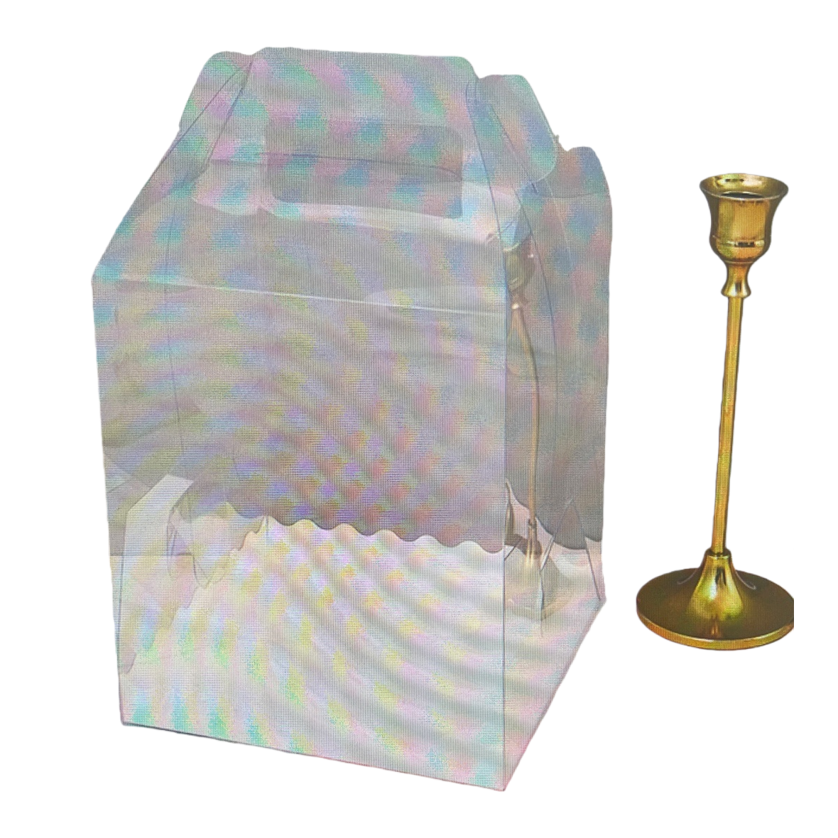 Transparent plastic packaging box, food-grade PP material, stackable storage box, available in multiple sizes Item Picture