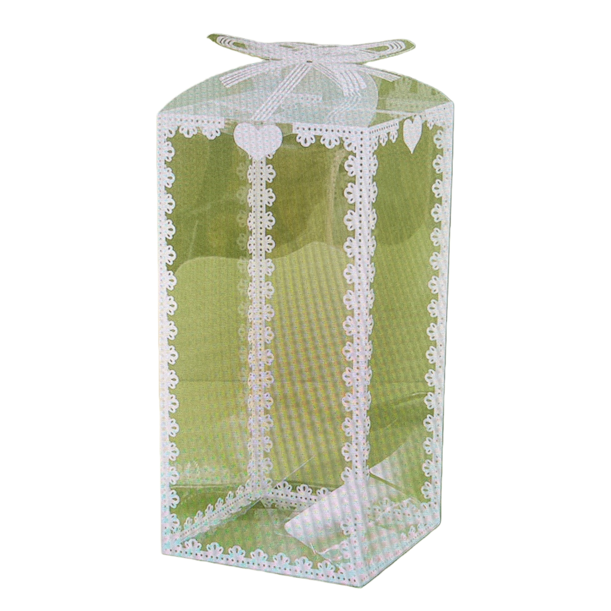 The transparent gift box is exquisitely packaged and an excellent gift. It is universal, simple and elegant, and reusable. Tel: 094842434 Item Picture