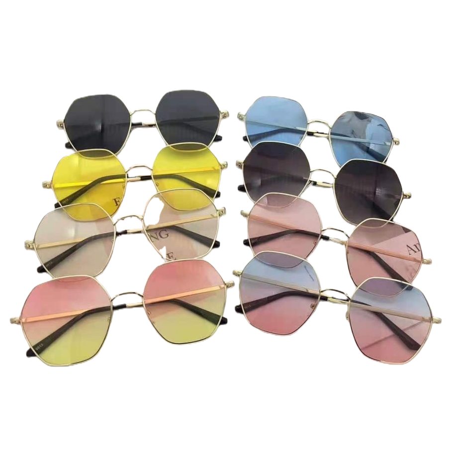 السيدة النظارات الشمسية الموضة هي نظارات شمسية من طراز UV400 الحماية خفيفة ومريحة Item Picture