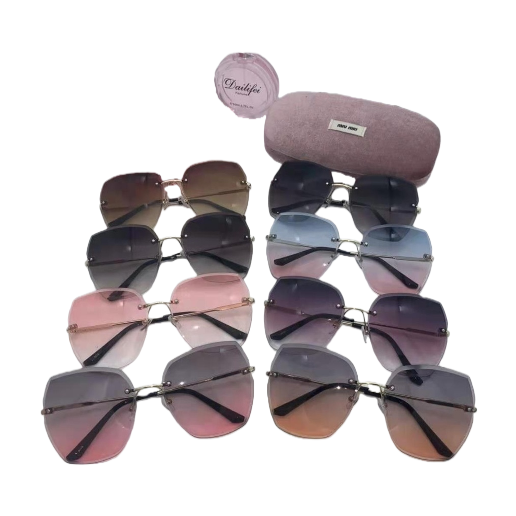 Fashionable sunglasses for women, polarized sunglasses, UV protection, trendy and versatile Item Picture