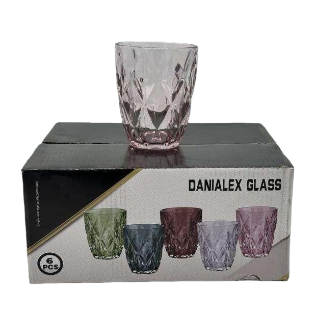 Double-layer heat-insulating high borosilicate glass cup 350ml heat-resistant and anti-scald household and office water cup Item Picture