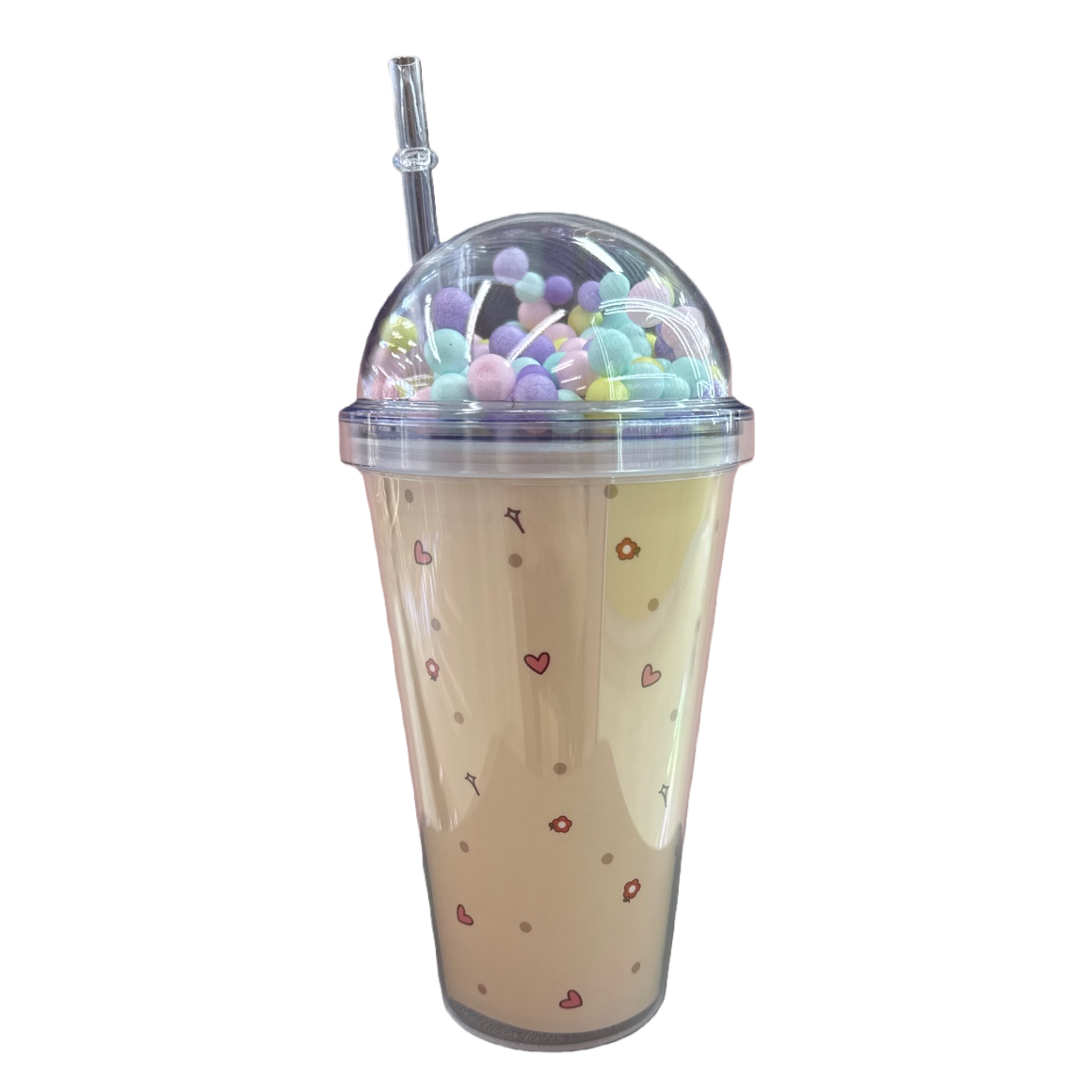 Food-grade PP material disposable cold and hot drink cups, 500ml, customizable logo Item Picture