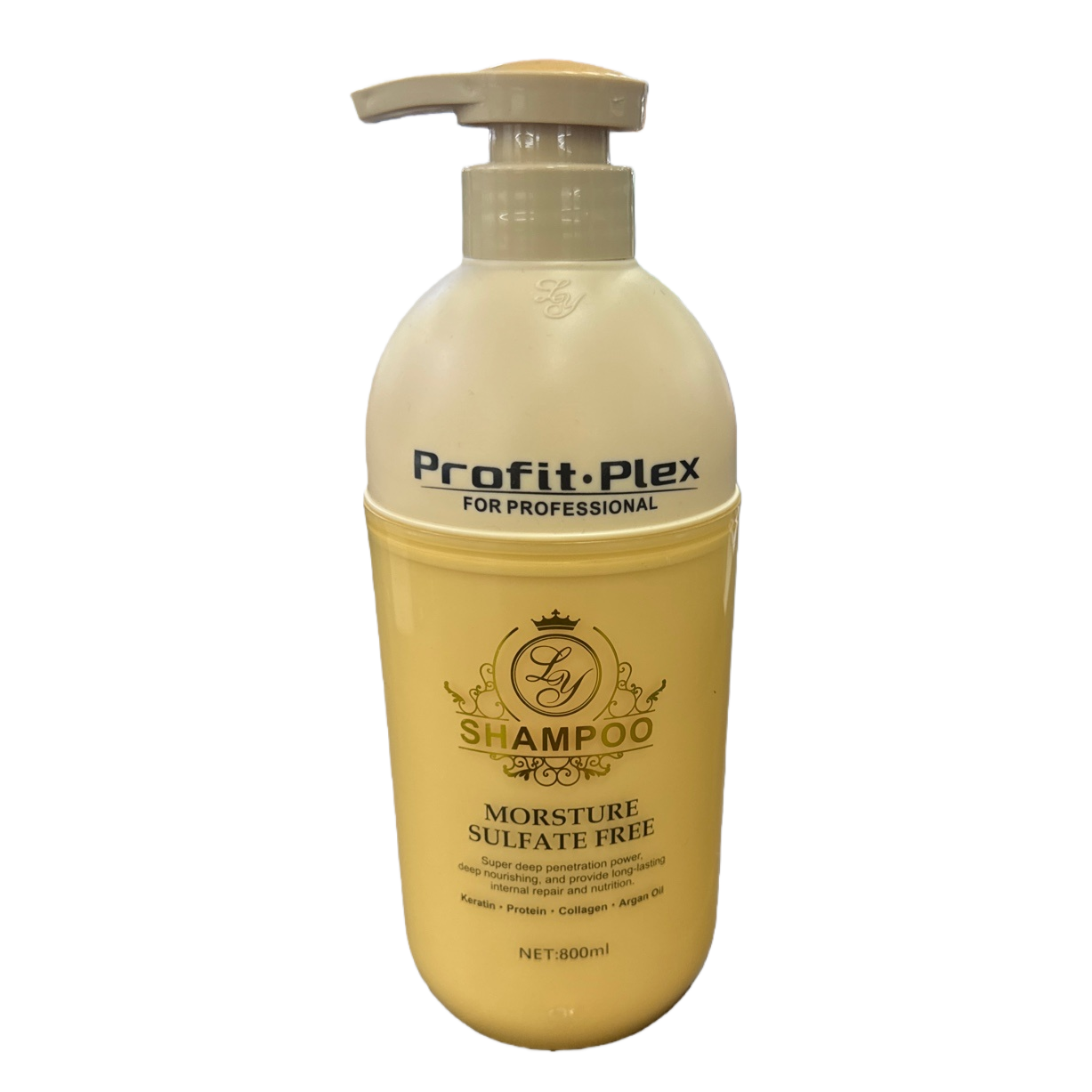 Profit Plex Yellow bottle shampoo repairs damaged hair and strengthens hair strands Item Picture