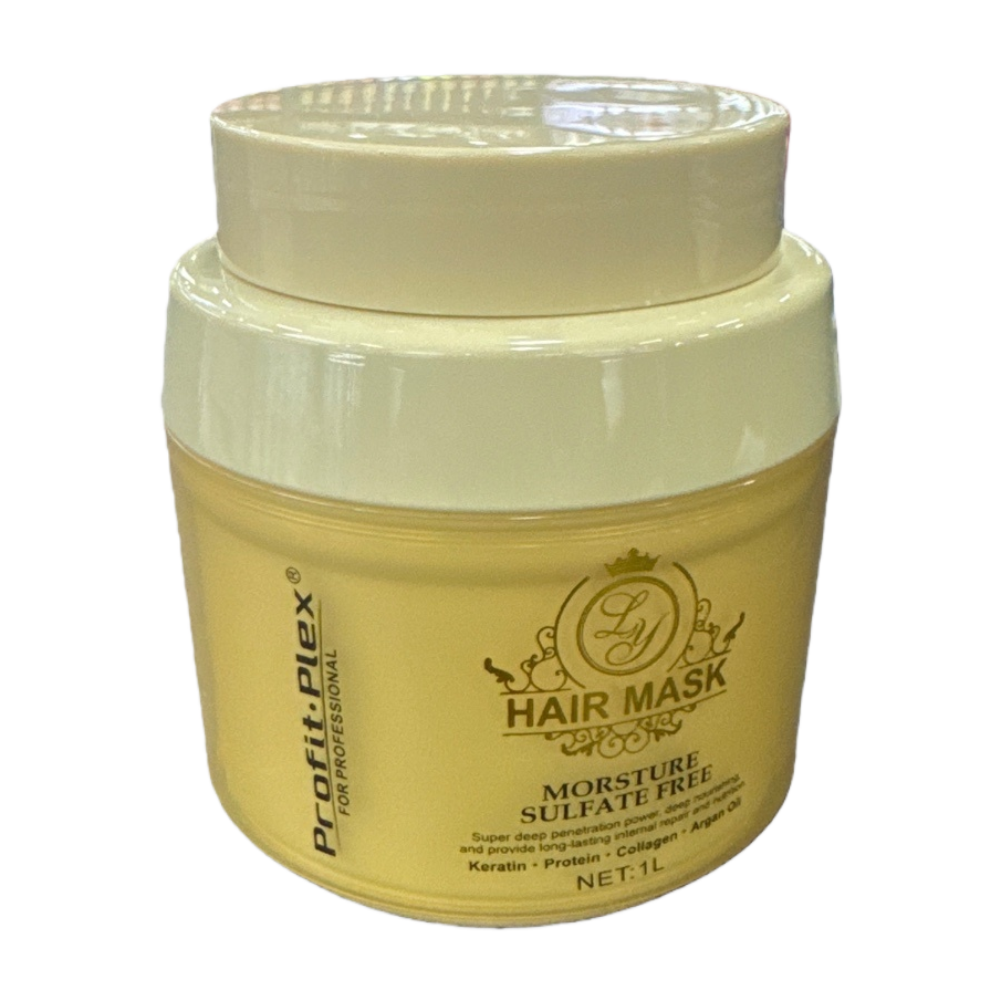 The yellow hair care mask can moisturize and repair the hair strands, making them smooth and shiny Item Picture