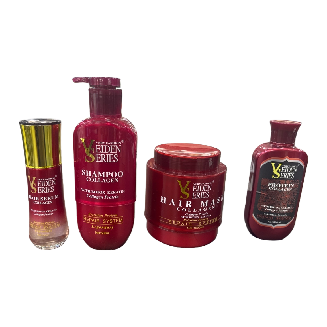 Shampoo, conditioner, hair mask and hair oil four-in-one beauty and hair care set Item Picture