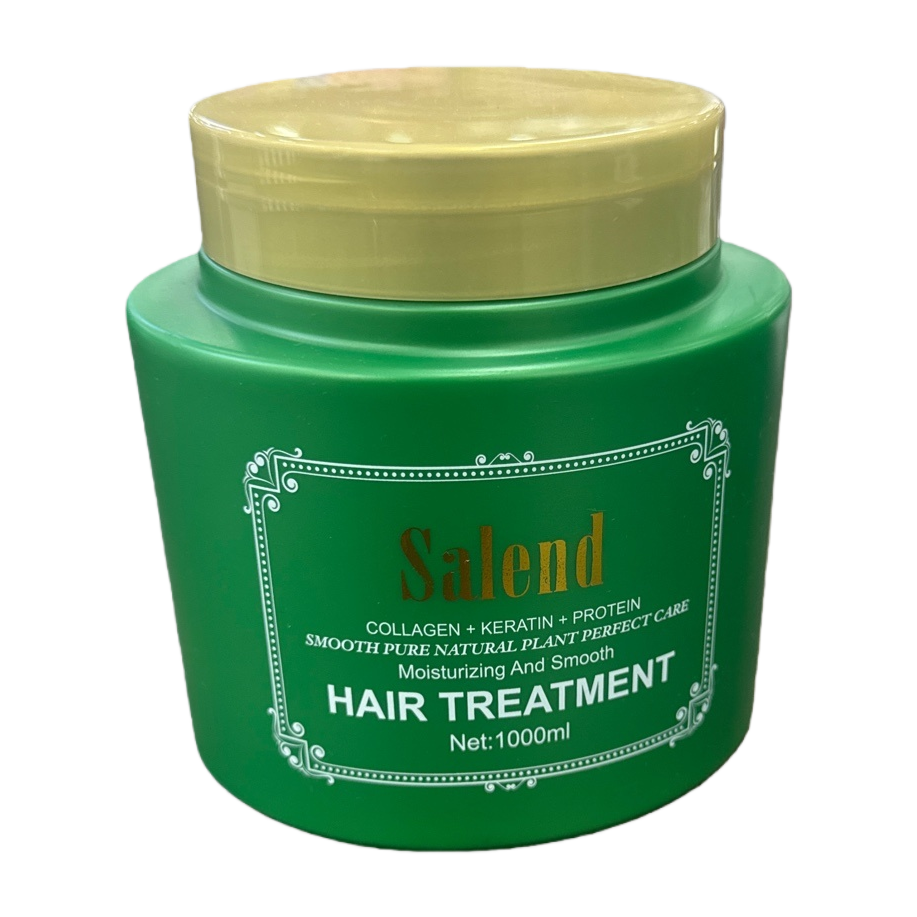 Salend green bottle hair conditioner nourishes, repairs, softens and brightens the complexion Item Picture