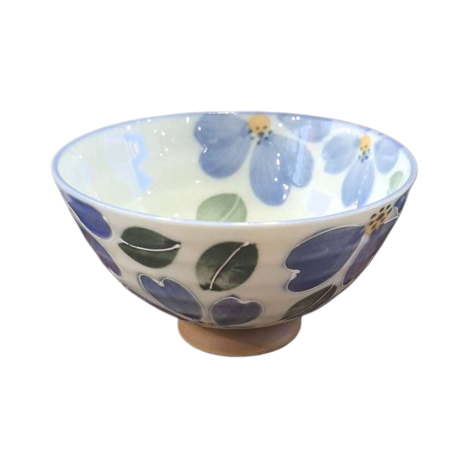Ceramic bowls, simple household high borosilicate heat-resistant soup bowls, large and deep bowls for serving rice bowls Item Picture