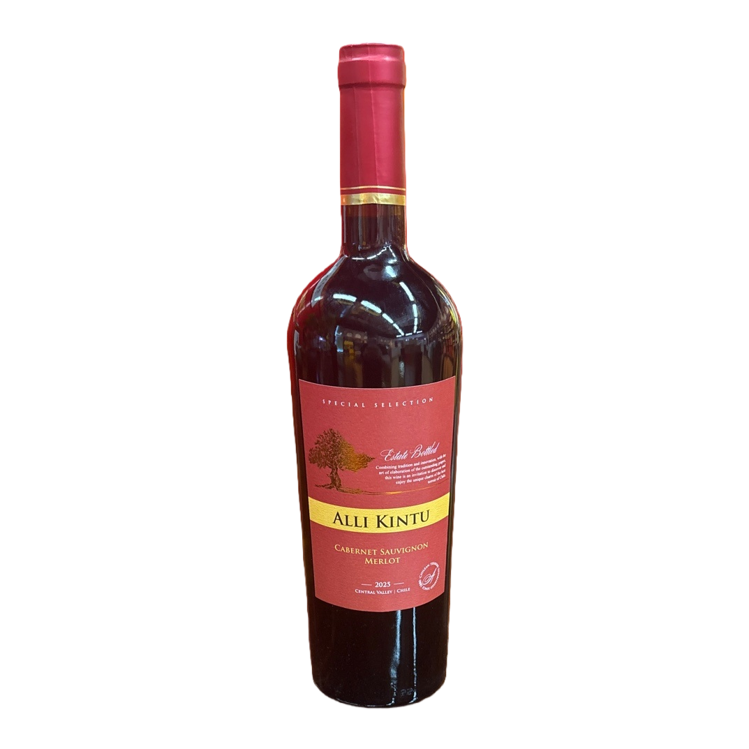 Alli Kintu Cabernet Sauvignon Merlot Wine, 750ml Red Wine bottle, Gift box style Item Picture