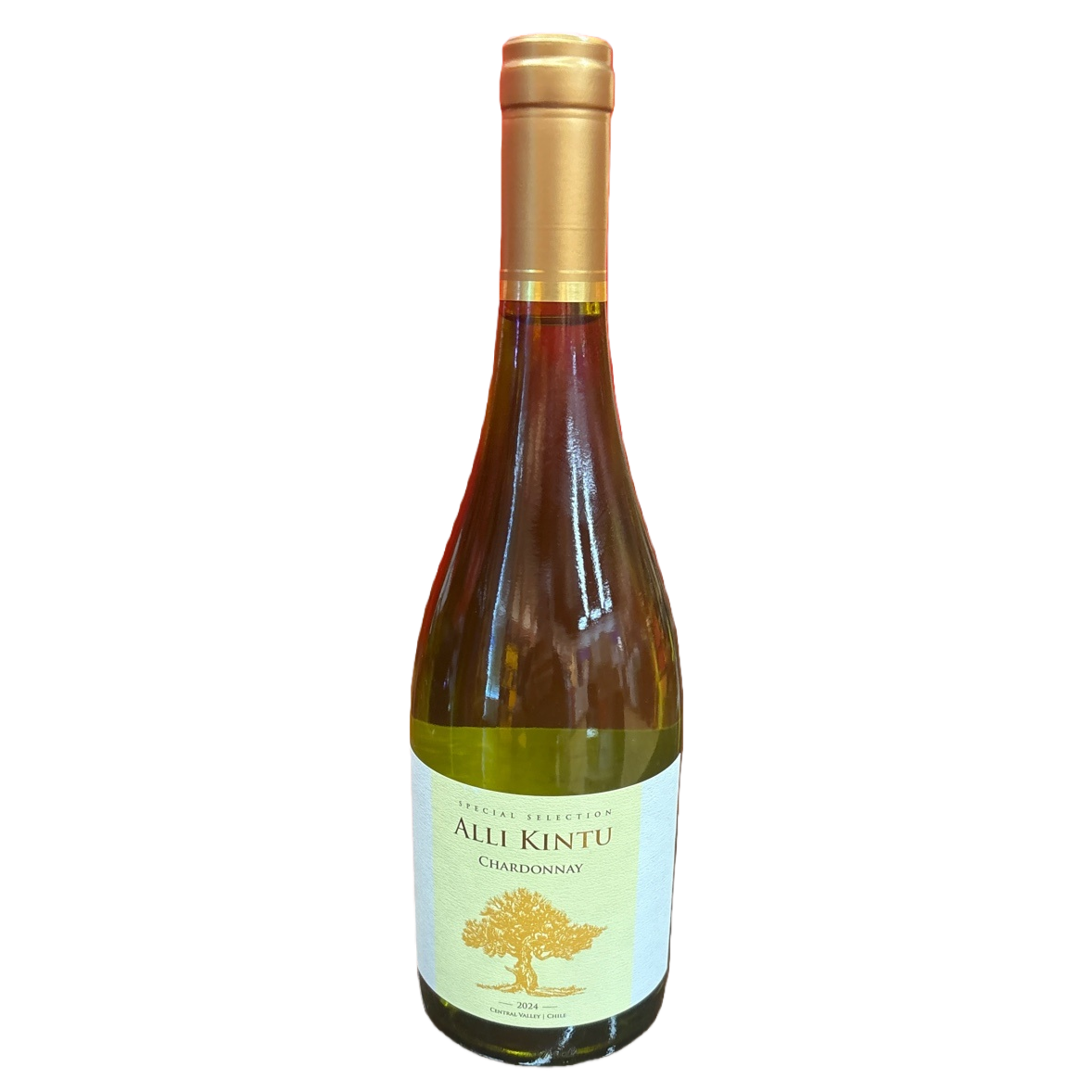 Ali Kintu Chardonnay wine bottle, imported dry white wine 750ml Item Picture
