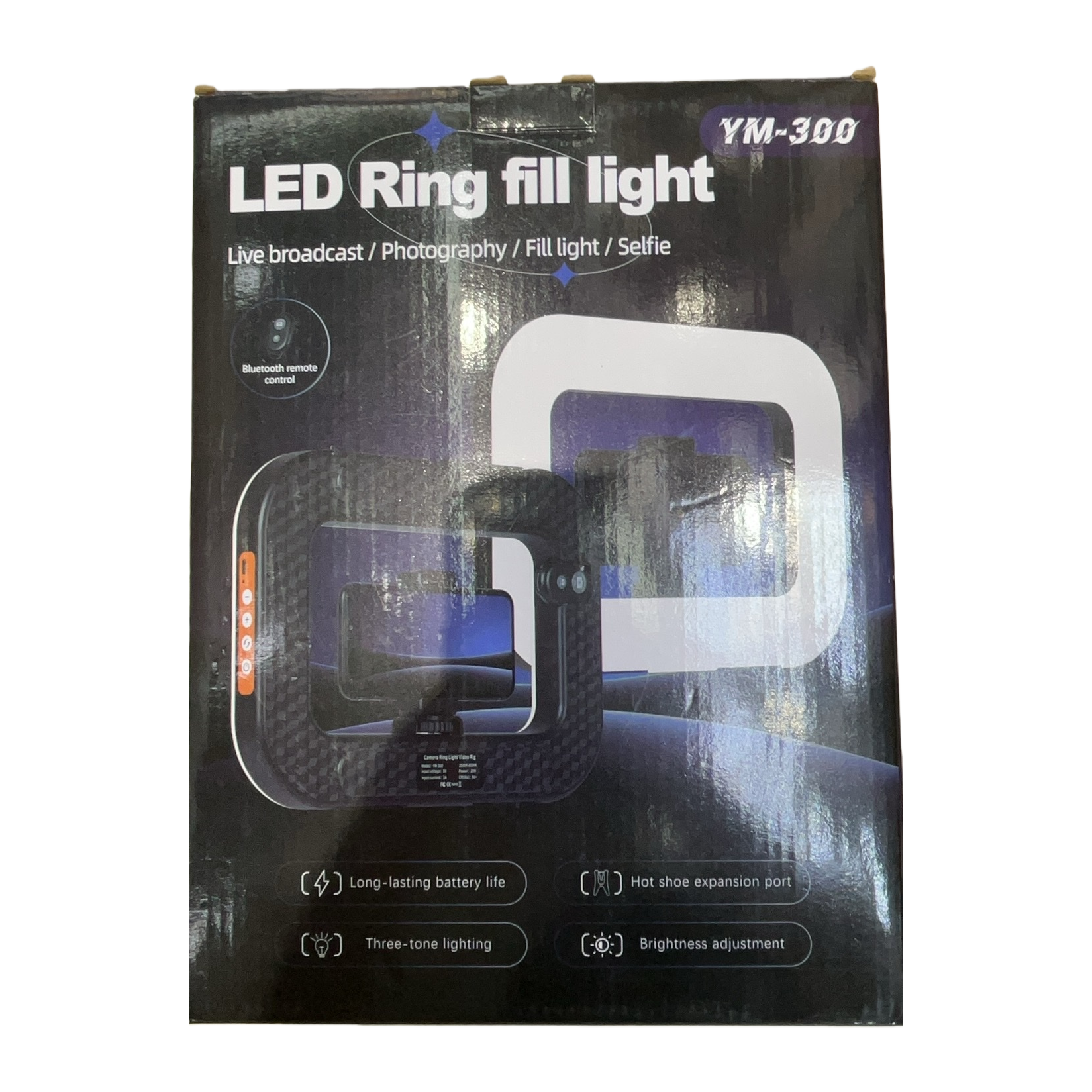 18W adjustable brightness LED Ring fill light for live streaming beauty shooting Item Picture