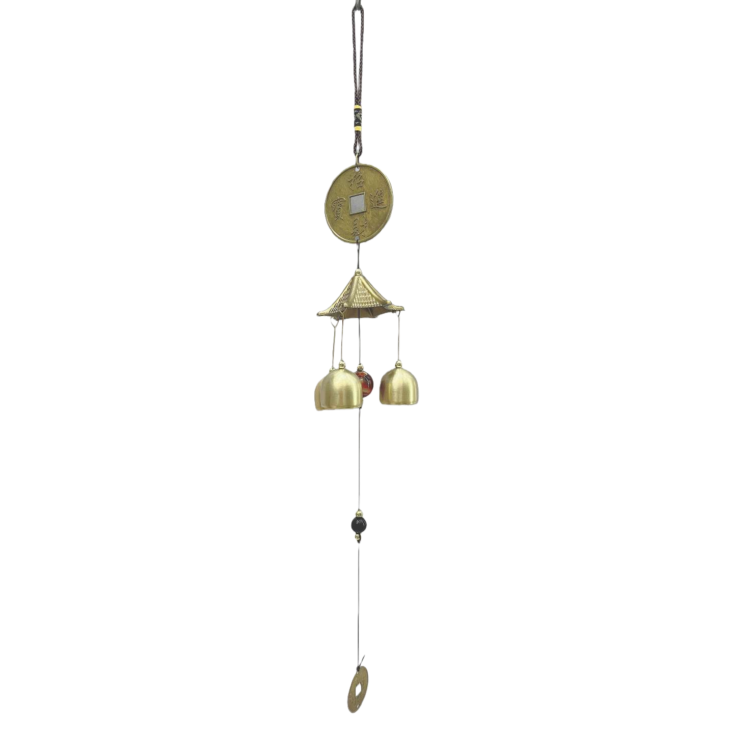 Copper wind chime, a retro decorative hanging wind chime for the courtyard balcony Item Picture