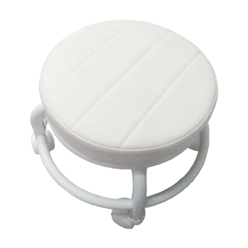 White round soft cushion stool, a comfortable home seat with anti-slip, silent and thickened seat cushion Item Picture
