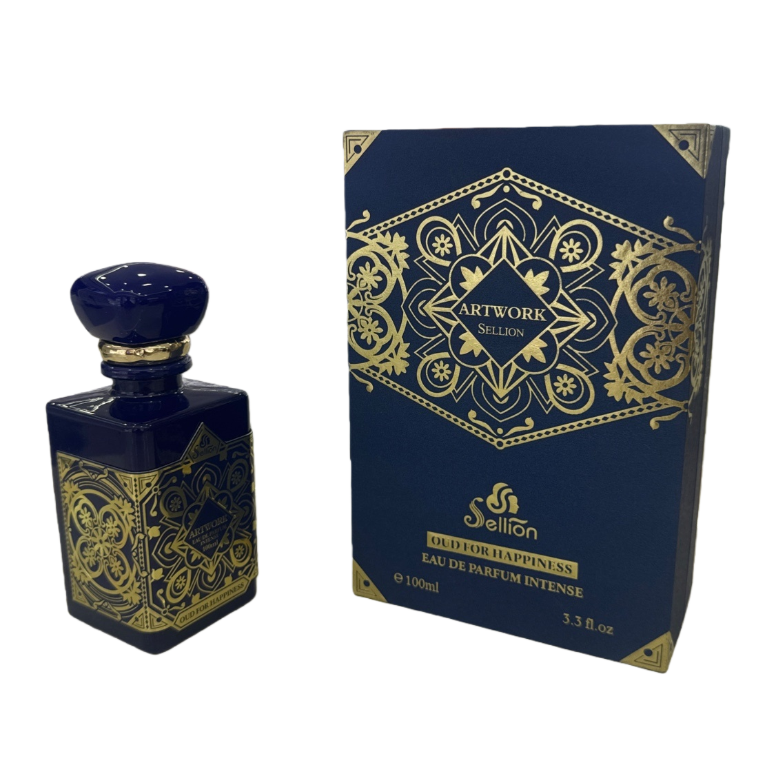 Artwork Artwork Perfume bottle set with packaging box Item Picture