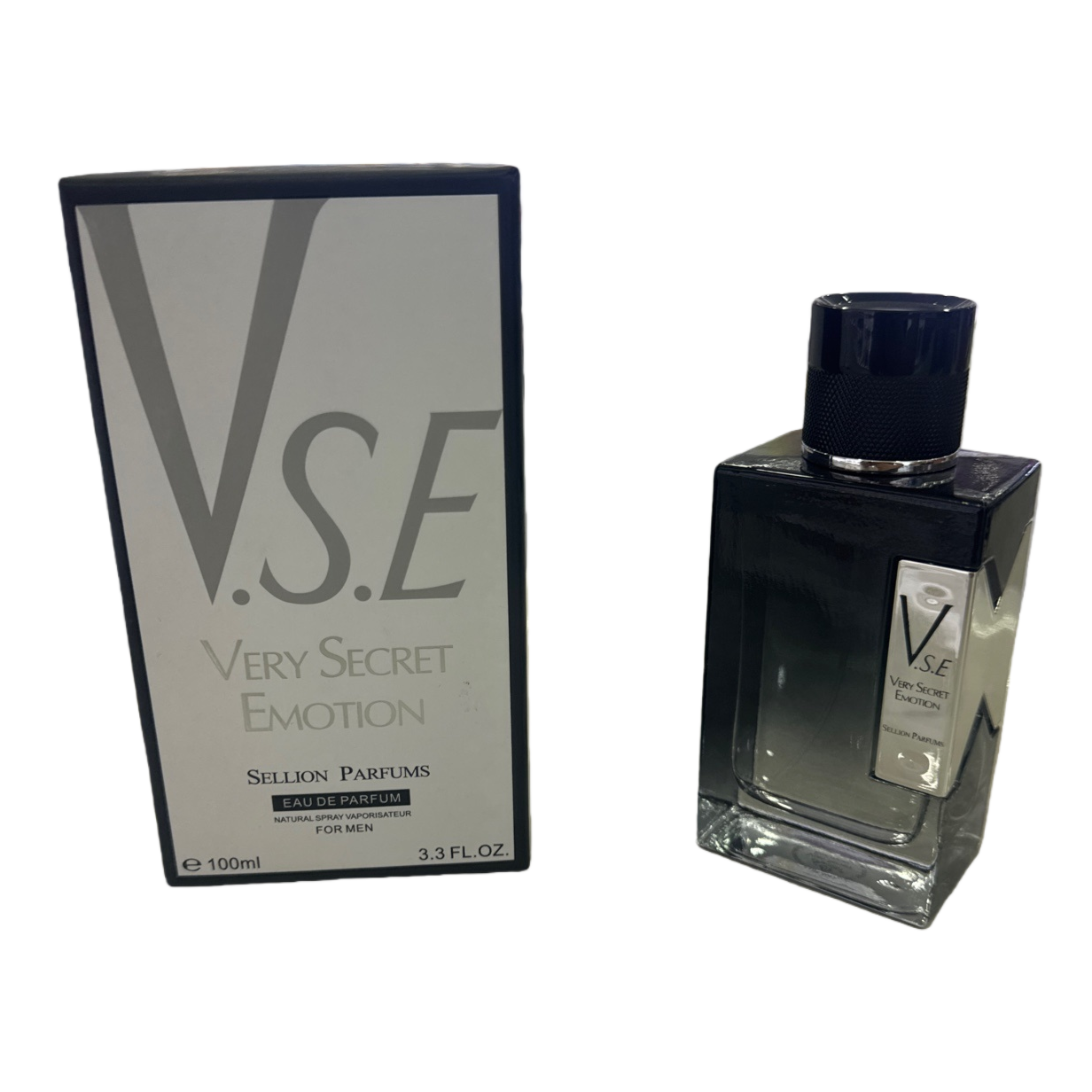 V.s. Very Secret Emotion Perfume 50ml Perfume Bottle and Packaging box Item Picture