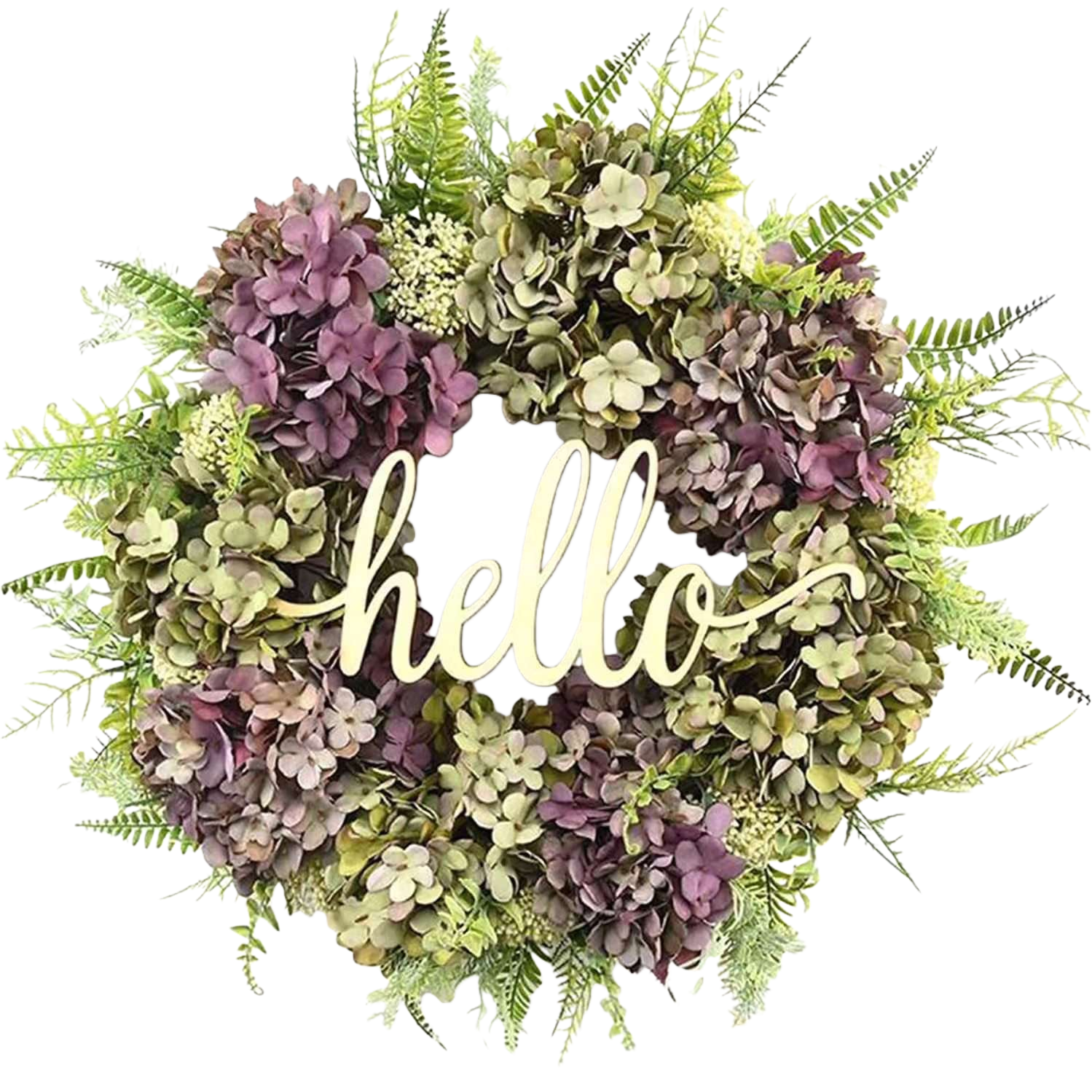 Floral decorative garlands, indoor living room, bedroom wall hangings, artificial dried flowers, hand-woven Item Picture