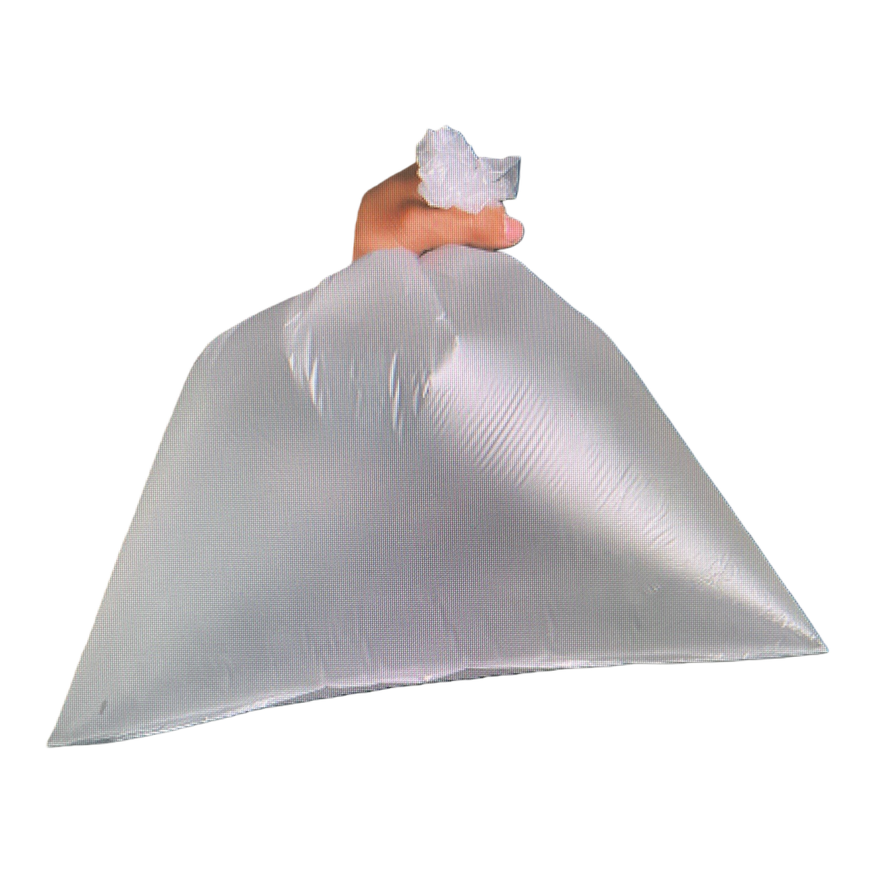 أكياس بلاستيكية شفافة محمولة باليد مقاومة تمزيق أكياس التسوق المراعية للبيئة Item Picture