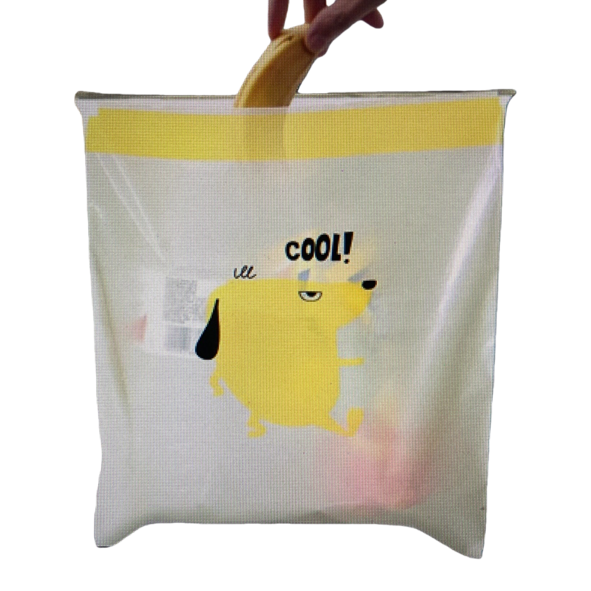 Transparent PE self-adhesive bags, universal sealed preservation bags, food-grade thickened leak-proof storage bags, cartoon car garbage bags Item Picture