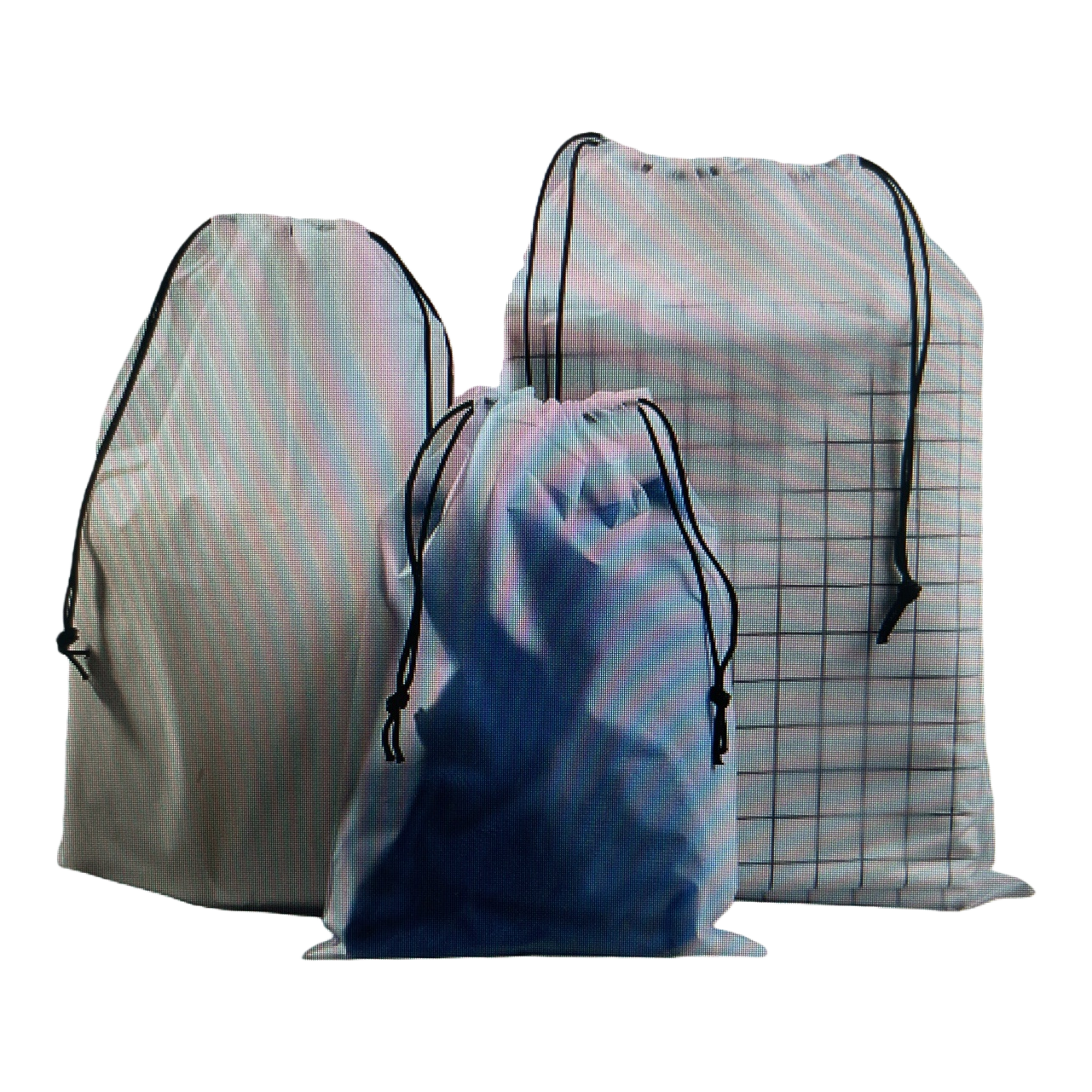 A large-capacity portable storage bag with drawstring Item Picture