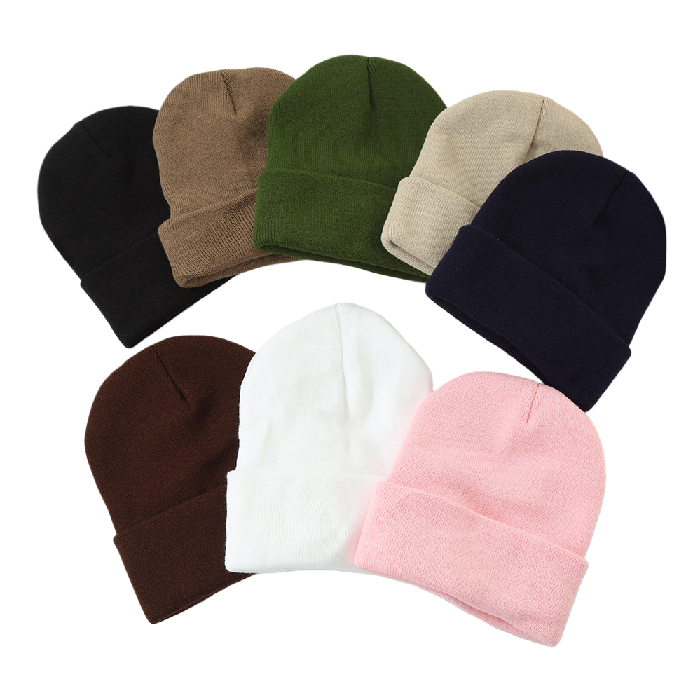 Knitted hat, warm woolen hat, suitable for both men and women in winter, casual and versatile. 201513786 Item Picture