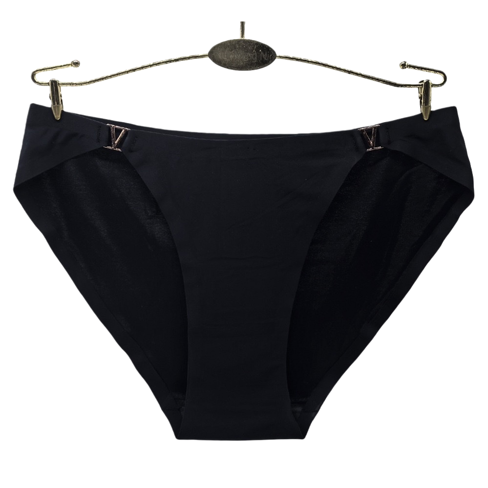 Black underwear for women, breathable and comfortable triangular underwear for export Item Picture