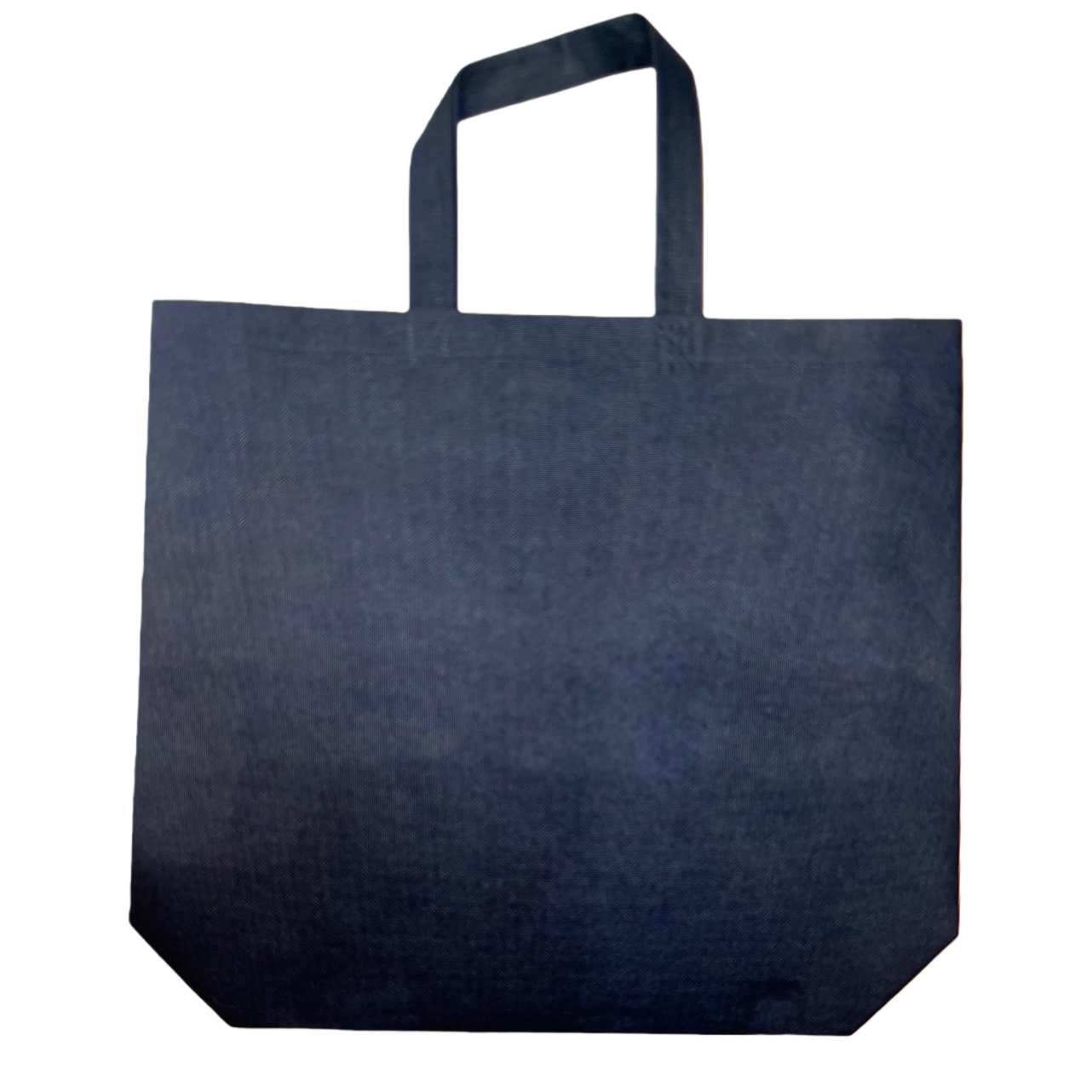 Black hand-held cloth bag, large-capacity, simple and environmentally friendly shopping bag, foldable portable storage bag Item Picture